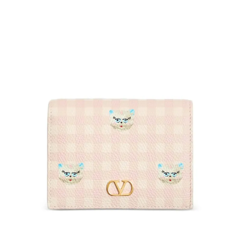 Le Chat De La Maison Wallets Pink, Neutral - Valentino Garavani