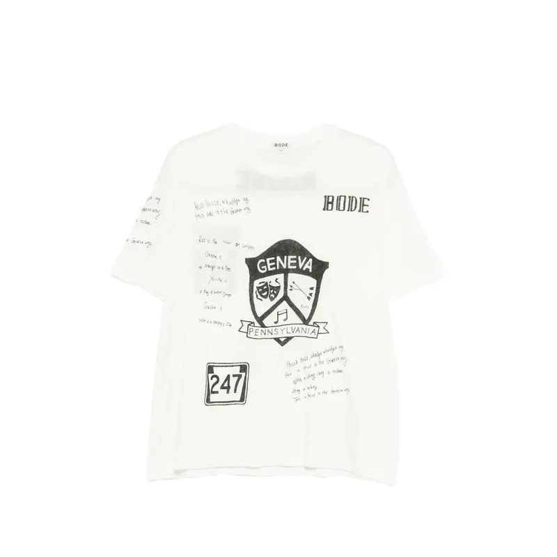 T Shirts White, Black - Bode