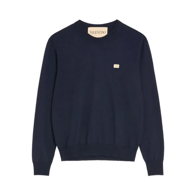 VLogo Sweaters Blue - Valentino Garavani
