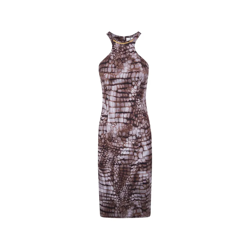 Dresses Brown, Neutral - Elisabetta Franchi