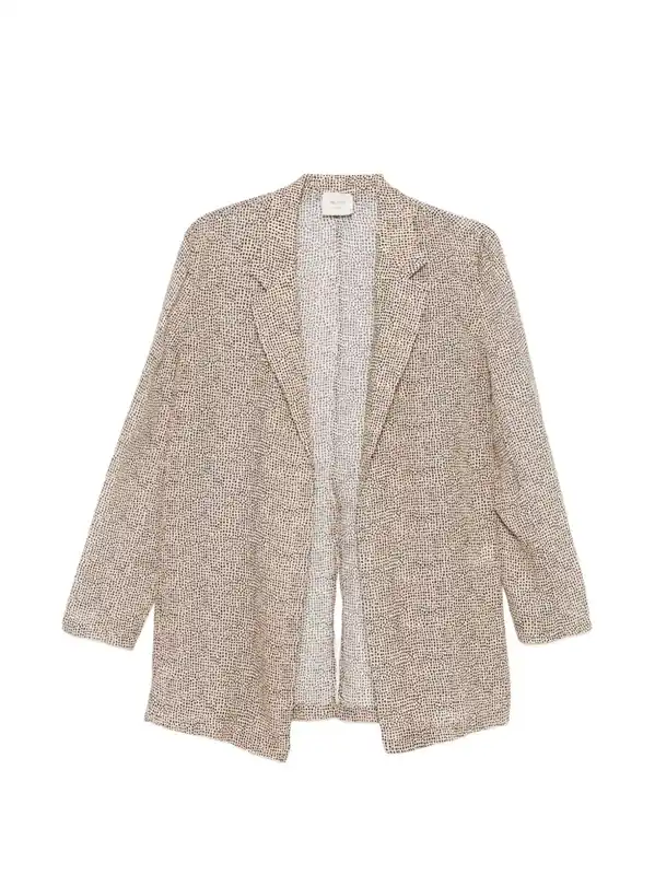 Single-Breasted Blazer Jacket