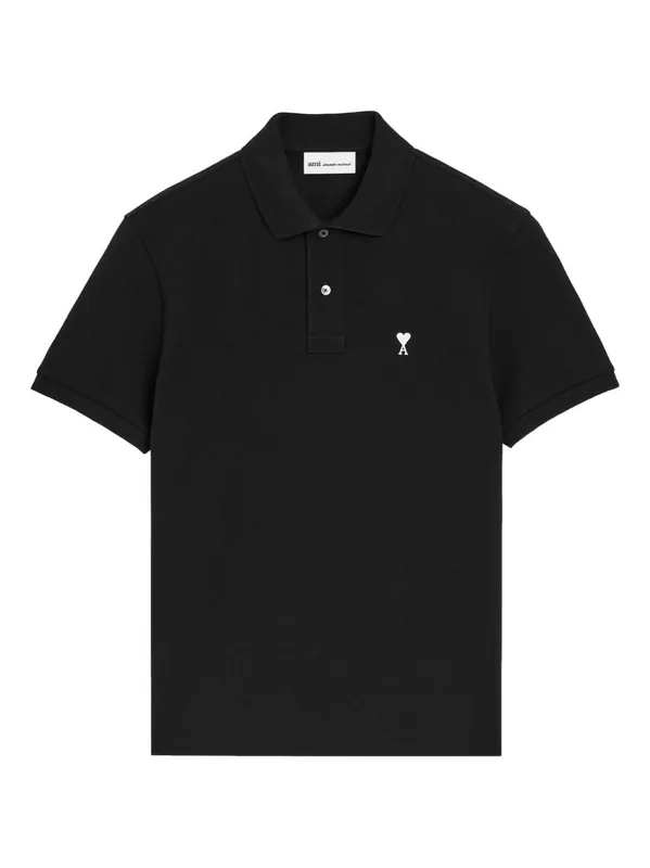 Ami De Coeur Cotton Polo Shirt - Ami Paris