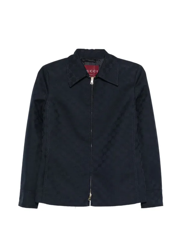 Gg Zipped Jacket - Gucci