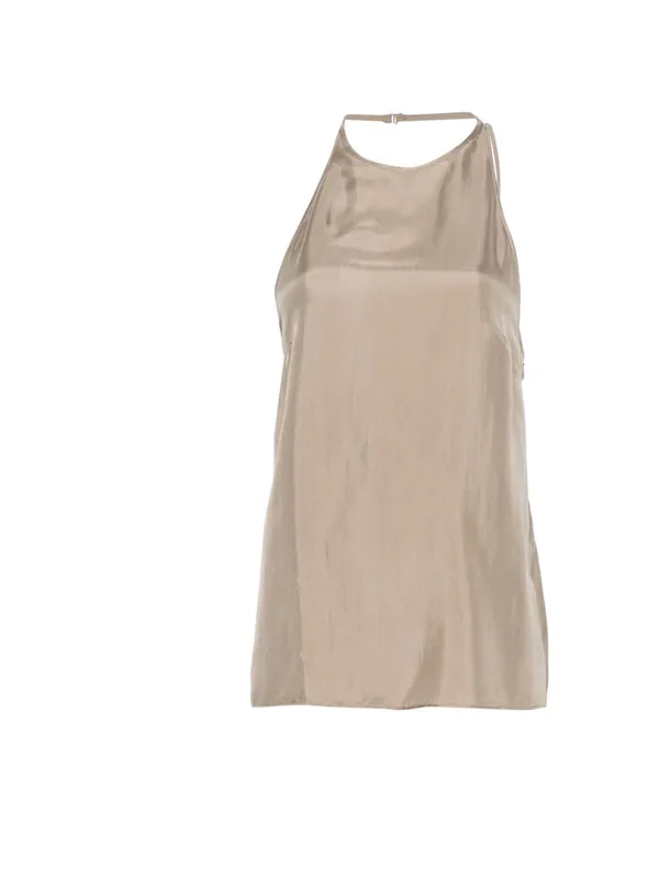 Twill Silk Top - Alysi