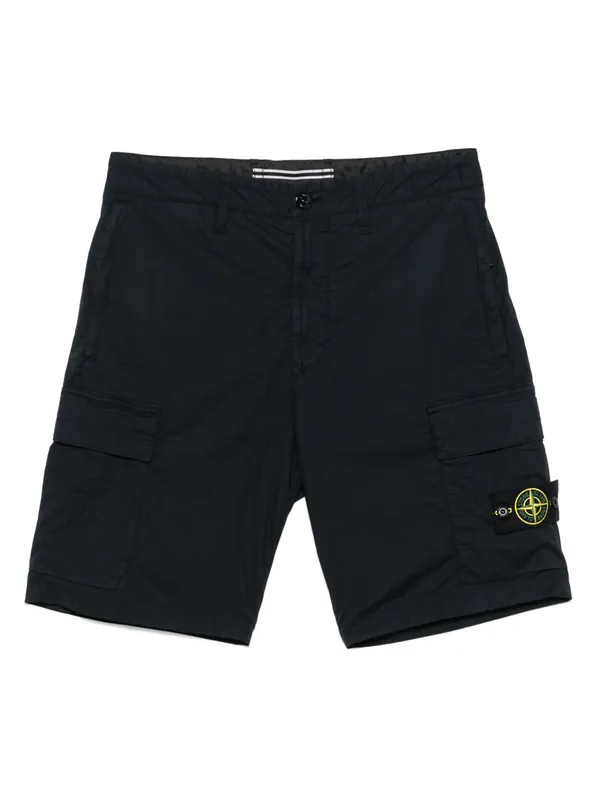 Cotton Cargo Shorts - Stone Island