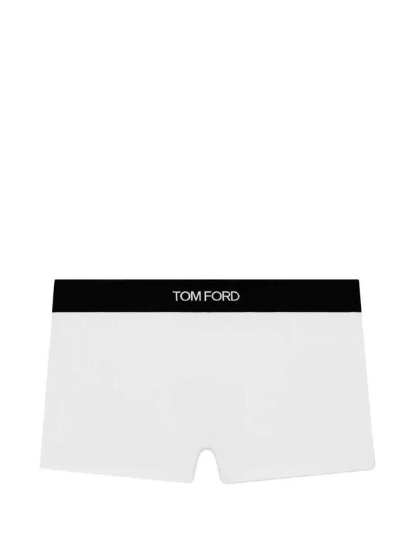 Boxer Shorts With Logo Waistband - Tom Ford