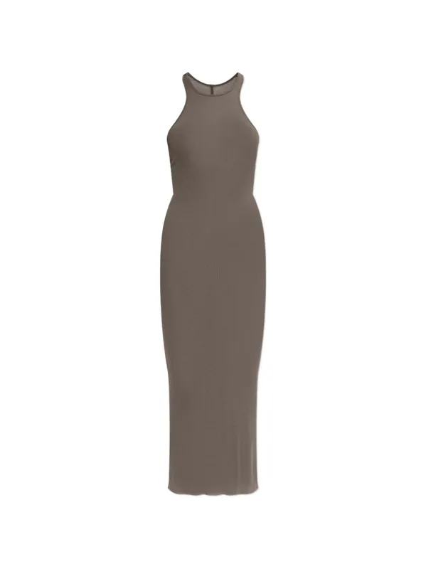 Ribbed Midi Dress - Rick Owens