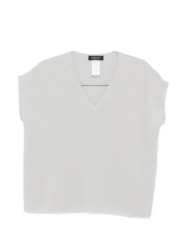 Cotton V-Necked Top
