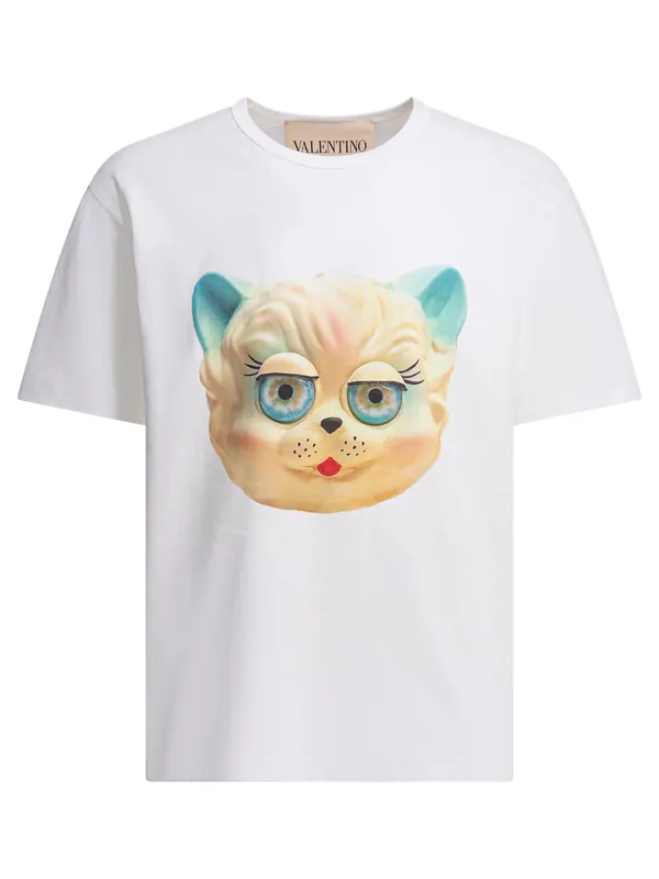 Le Chat De La Maison T-Shirts White