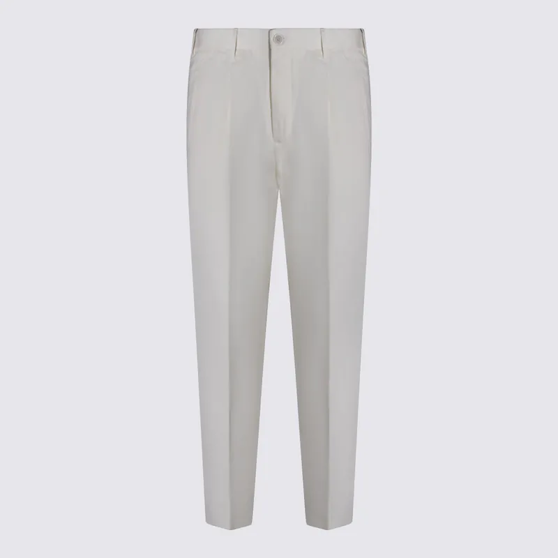 Trousers White - Incotex Red
