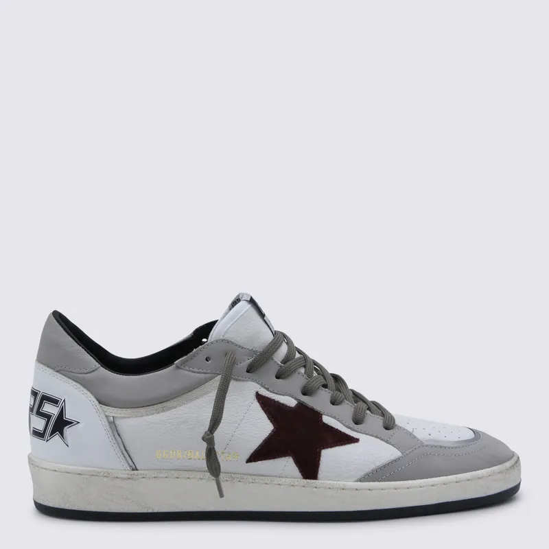 Sneakers White/Dove/Bordeaux - Golden Goose