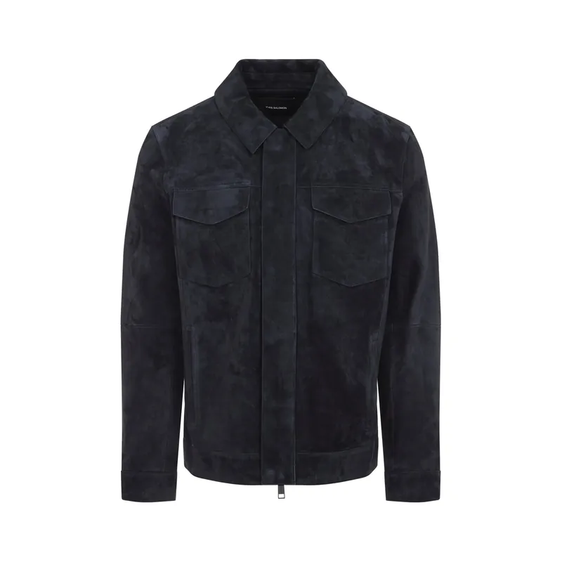 Leather Blue - Yves Salomon