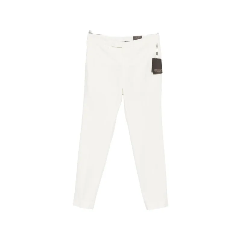 Pants White - Incotex Red