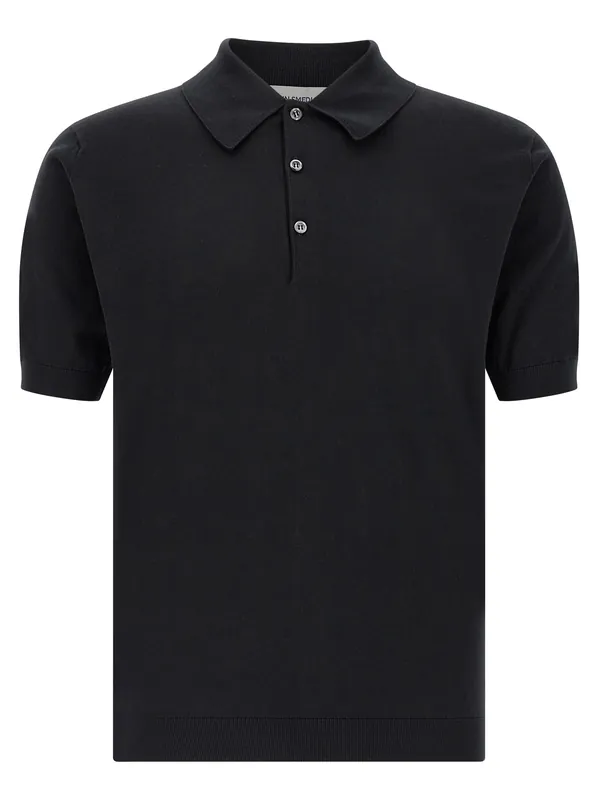 Isis Polo Black - John Smedley