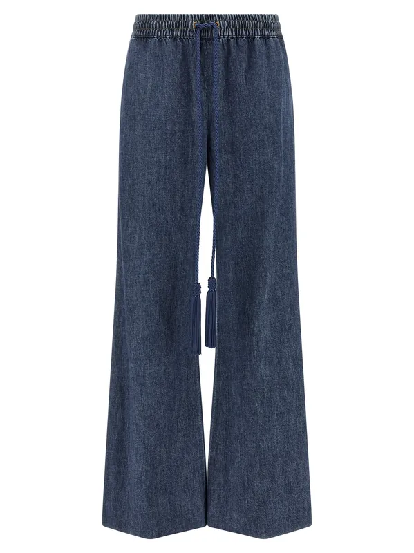 Valentino Garavani Vgold Jeans Blue