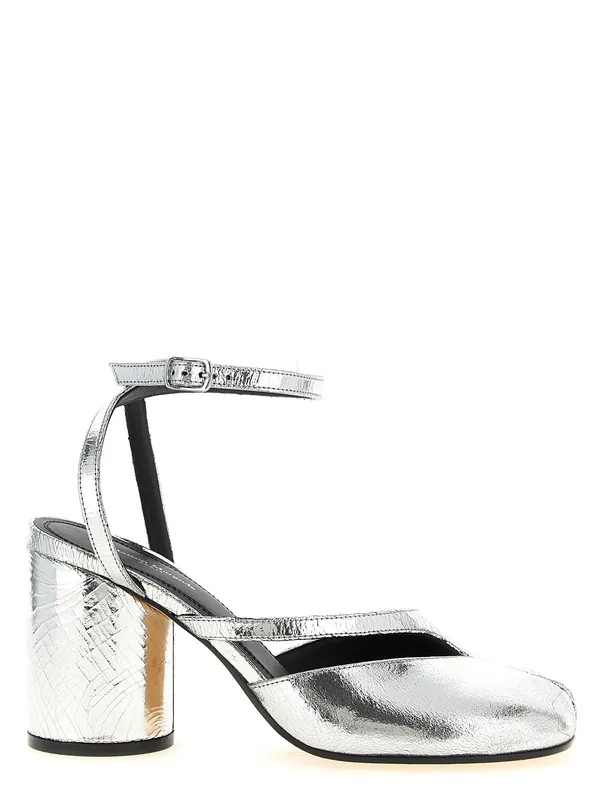 Tabi Pumps Silver - Maison Margiela