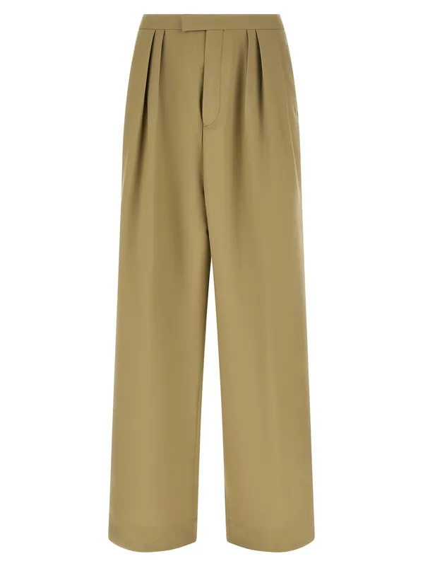 Preaches Bis Pants Green - Dries Van Noten