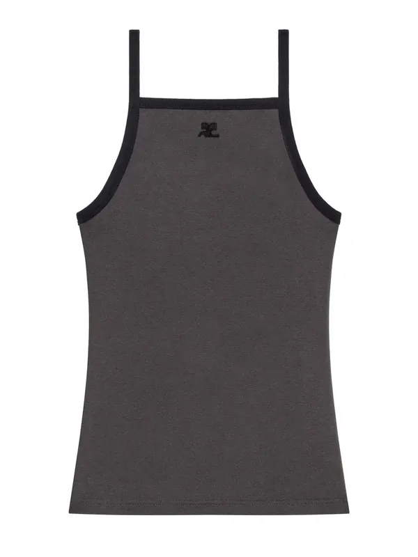 Contrasting Tank Top - Courrèges