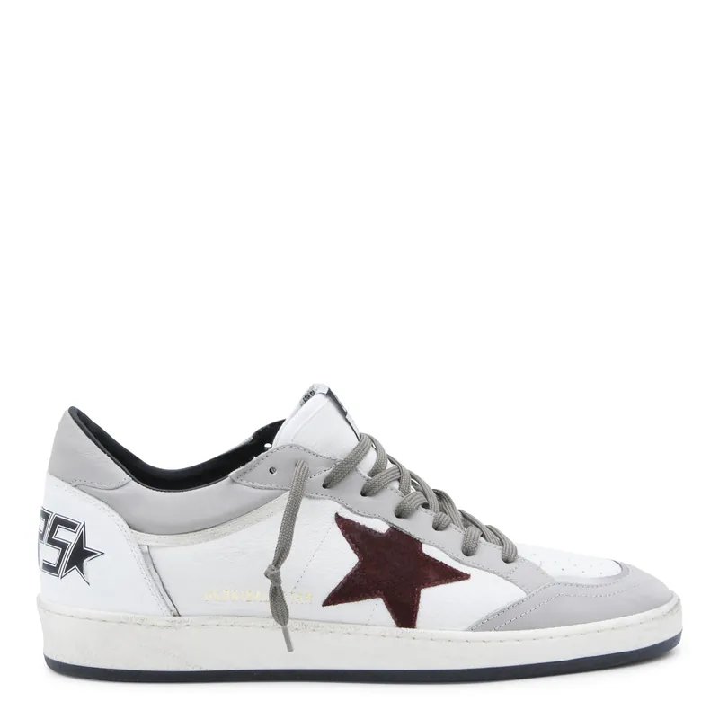 Sneakers White/Dove/Bordeaux - Golden Goose