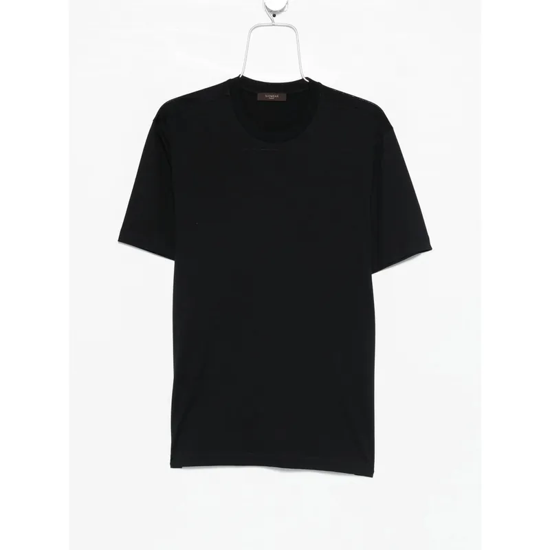 T Shirts Black - Zanone
