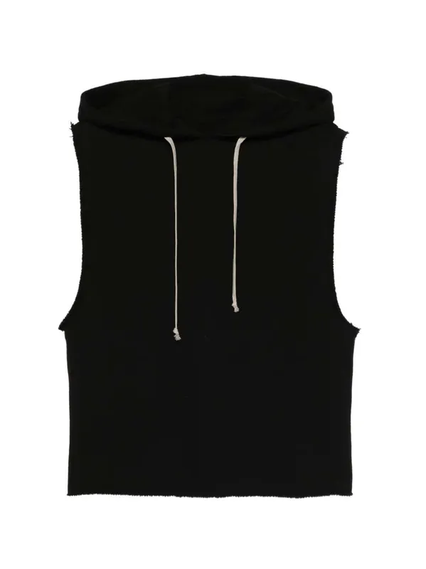 Sleeveless Hooded Tank Top - Rick Owens