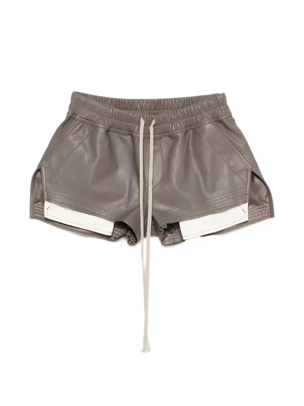 Fog Boxer Shorts With Drawstring - Rick Owens