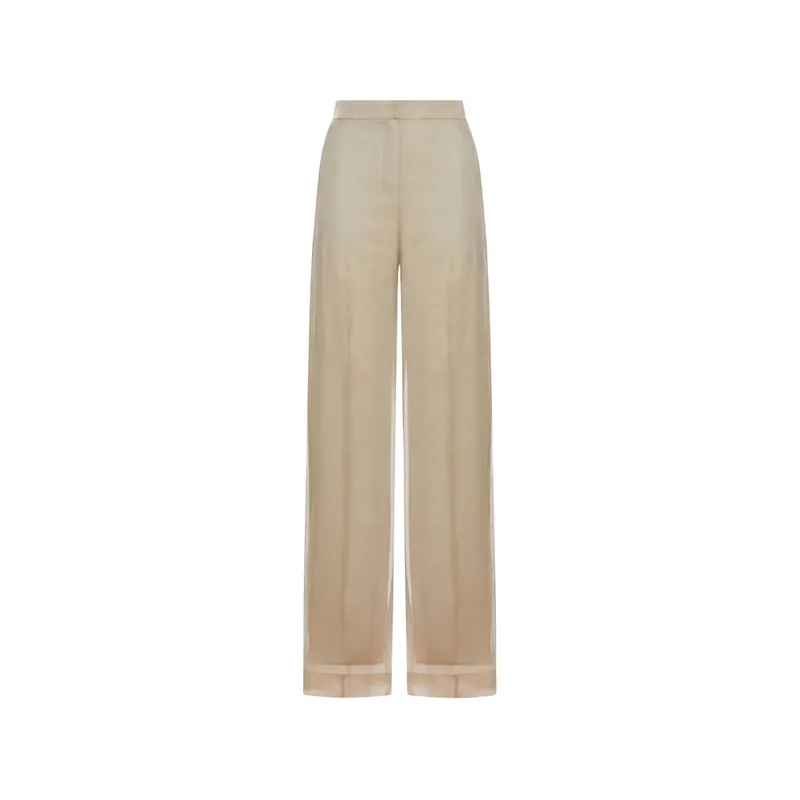 Pianoforte Pants Neutral - Max Mara Pianoforte