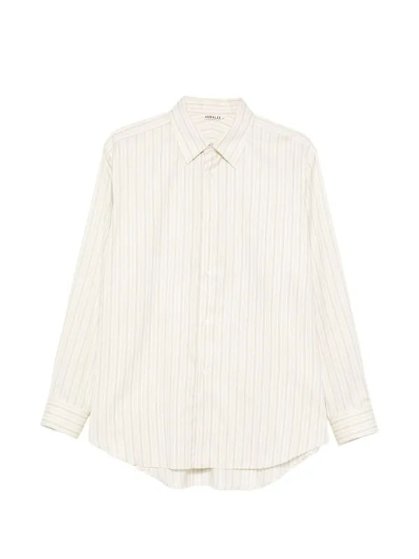 Cotton And Silk Shirt - Auralee