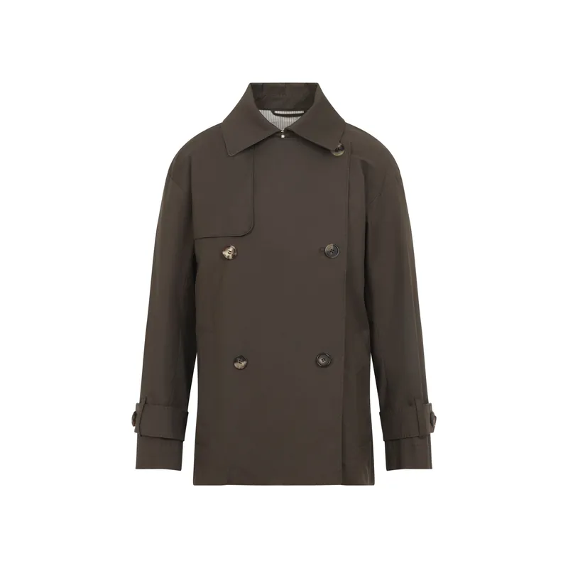 Trench & Raincoat Green - Max Mara The Cube
