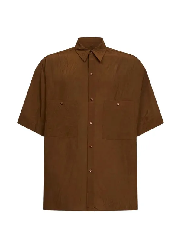 Short-Sleeved Shirt With Chest Pockets