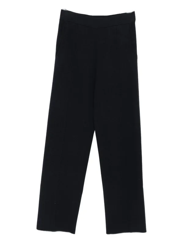 Wool Blend Trousers - Max Mara Pure