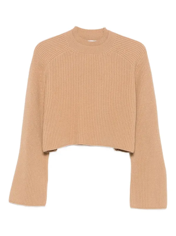 Crew Neck Sweater In Cashmere Wool - Max Mara