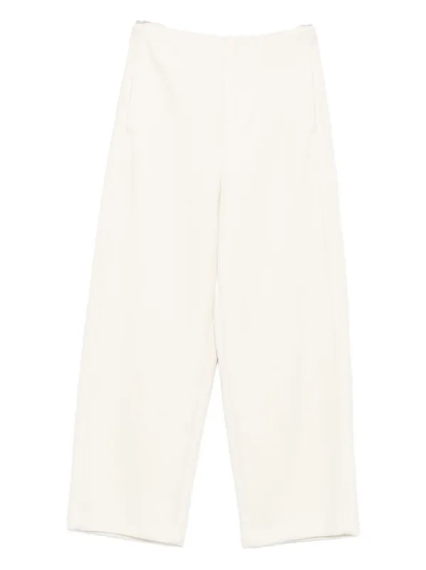 Wool And Cotton Trousers - Max Mara Pure