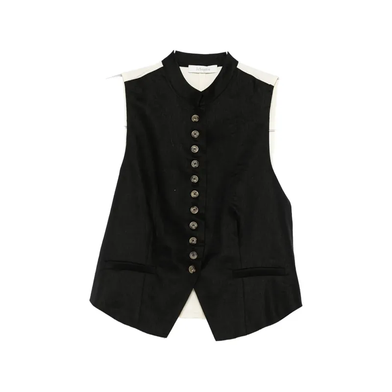 LINNEA Waistcoats Black, Neutral - Jc Sophie