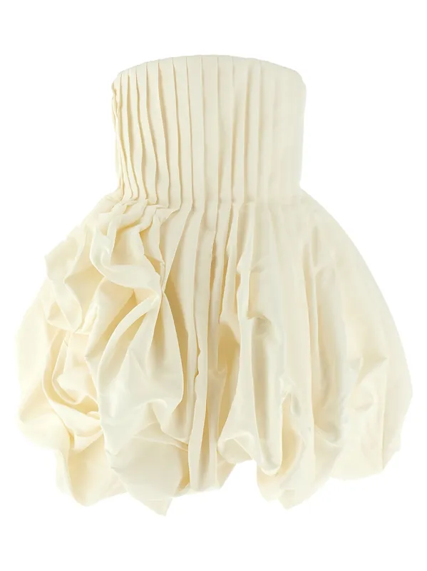 Pink Skirt Dress Dresses White - Carolina Herrera