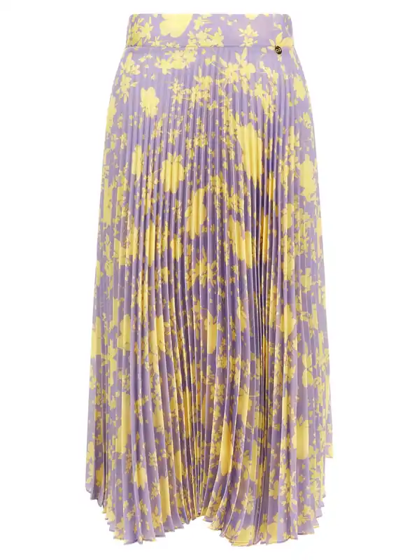 Pleated Skirt Skirts Purple - Catalina