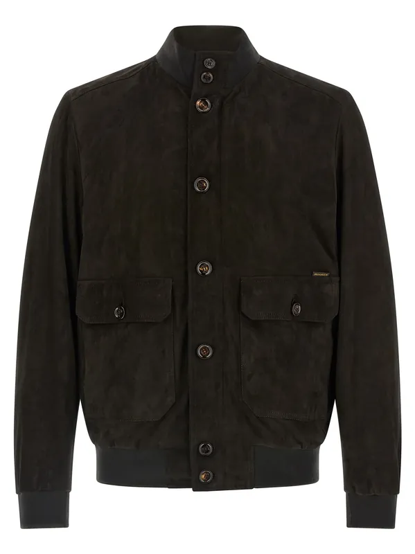 Carlos Puffer Jackets Brown - Moorer