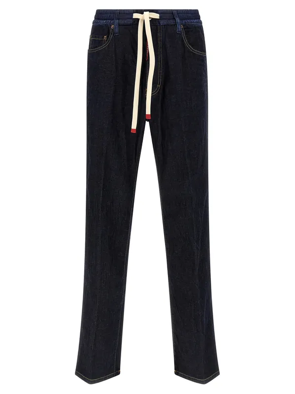 Crinkled Effect Jeans Blue - Dsquared2