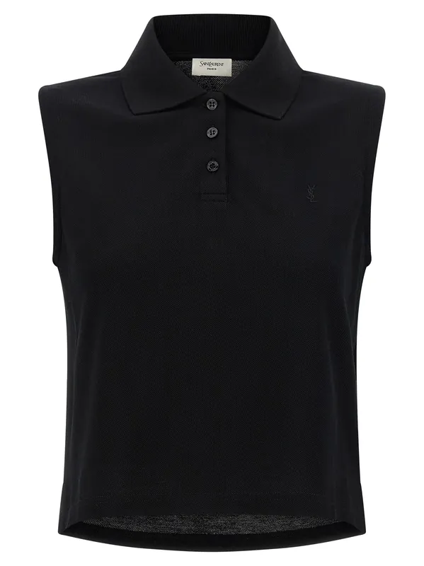 Cassandre Polo Black - Saint Laurent