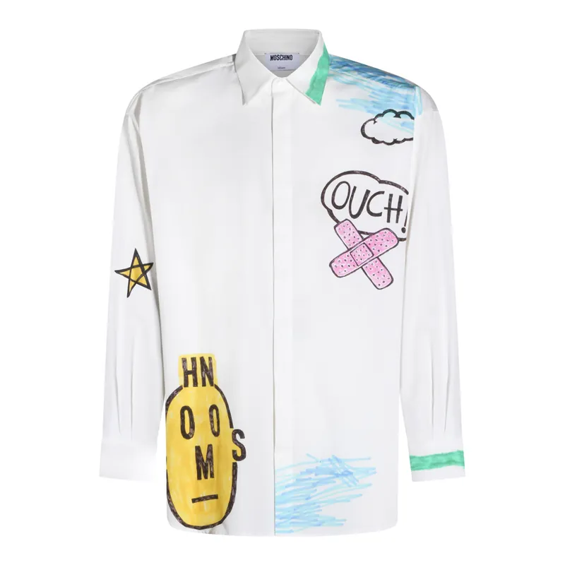 Shirts White - Moschino