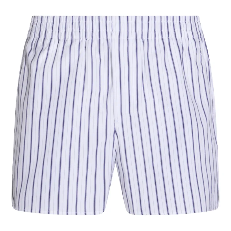 Shorts White-Blue