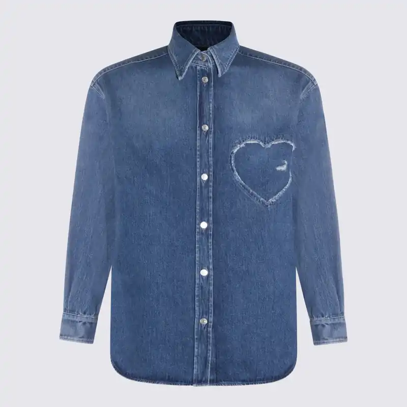 Shirts Blue - Moschino