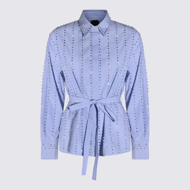 Shirts Bianco/Azzurro - Pinko