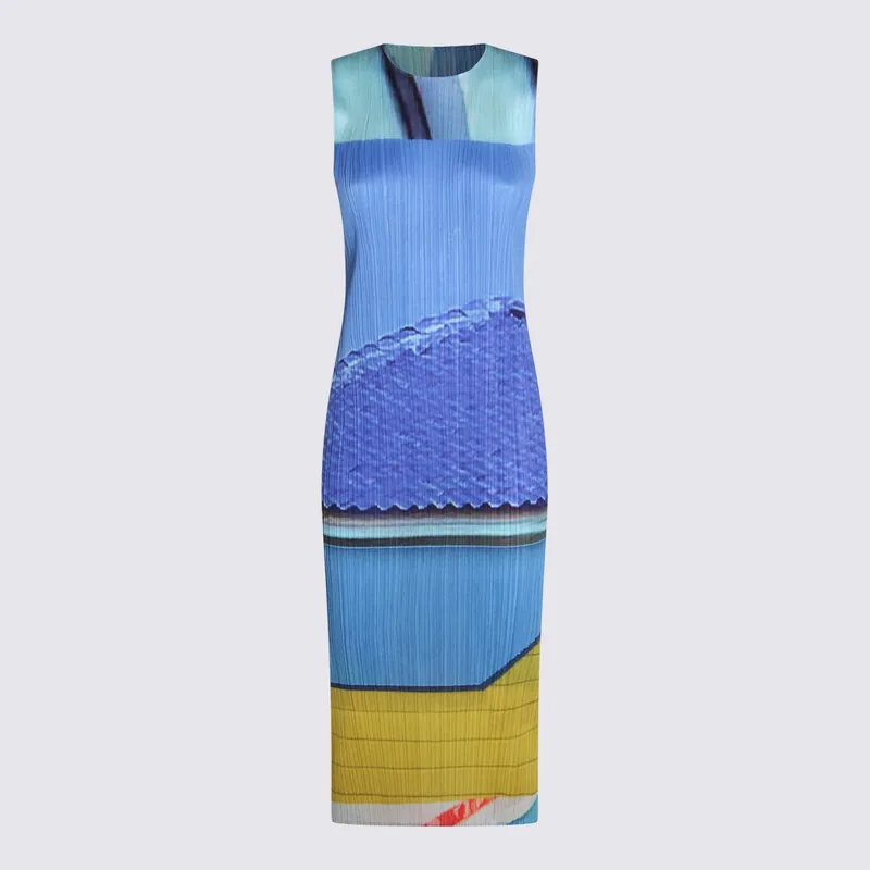 Dresses Blue/Yellow - Pleats Please Issey Miyake