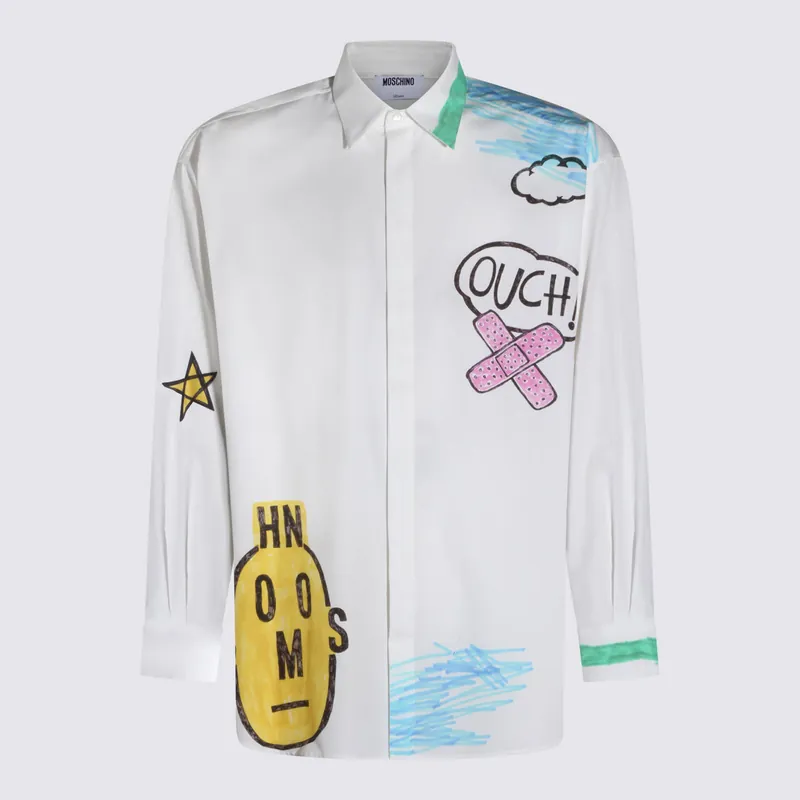 Shirts White - Moschino