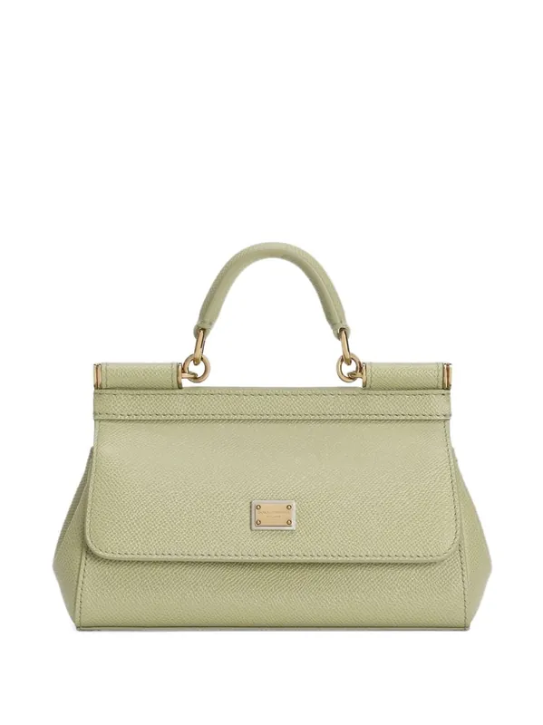 Sicily Small Leather Handbag - Dolce & Gabbana
