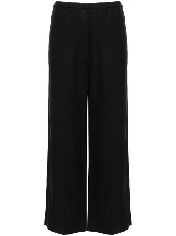 Linen Blend Trousers - Toteme
