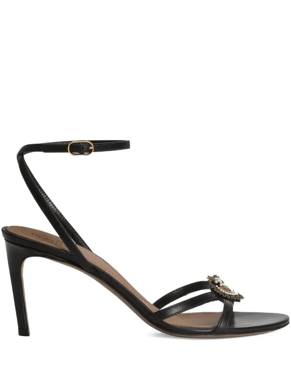 Devotion Leather Sandals - Dolce & Gabbana