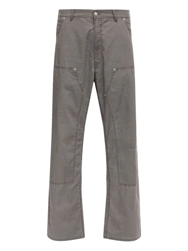 Wide-Leg Denim Jeans