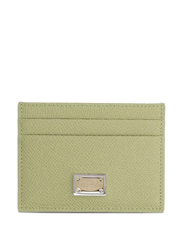 Leather Credit Card Case - Dolce & Gabbana
